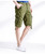 male cargo shorts summer military multi-pocket cargo shorts casual knee length brand overall big size