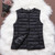 90% Ultra Light White Duck Down Women Vest Thin Coat Women Duck Down Sleeveless Jacket V Collar