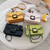 Stone Pattern Leather Crossbody Bags For Women Small Shoulder Messenger Bag Female Luxury Chain Handbags and Purses
