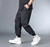 Pachwork Cargo Pants Streetwear Hip Hop Ribbons Joggers Pants Men Japanese Style Black Casual Track Pants