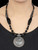 Black Tribal Silver Necklace 92.5 Silver