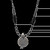 Black Tribal Silver Necklace 92.5 Silver