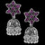 Floral Silver Jhumkis 92.5 Silver-2