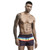 New Men's Quick Dry Board Shorts 100% Polyester Summer Holiday Beach Shorts Fashion Stripes Trunks Shorts for Man