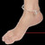 Ball Silver Kada Anklets 92.5 Silver