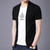 New T Shirts For Men Solid Color False two Summer Trends Street Wear Tops Short Sleeve Tshirts Men Clothes