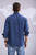 new spring and autumn men's soil slim long-sleeved large size denim shirt men's long-sleeved thin coat