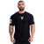Summer New Short sleeve Tight T shirt Men Casual Cotton Streetwear Gyms Fitness T-shirts Homme Workout Tops Tees