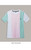 New Men's T-Shirt Eagle Embroidery Short Sleeve Striped Tshirt O-Neck Casual Hip Hop Tee Tops Streetwear