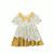 Kids Baby Girl Flower Dress Princess Party Summer Short Sleeve Dress for 1-6 Years Old Girls