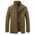 Military Jacket Men Autumn Winter Cotton High Quality Outwear Army Mid-Long Coats Male