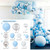 169pcs Macaron Balloons Garland Arch Rose Gold Confetti Balloon Wedding Birthday Balloon Birthday Party Decor Kids Baby Shower