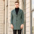 Autumn Winter Brand Men's Clothing New Cashmere Coat High Quality Army Green Business Casual Long Woolen Jacket Male