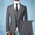 Men's Slim Fit Business Suit Men 3 Pieces Mens Blazers Tuxedos Suits Groom Best Wedding Suits