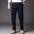 Autumn Winter Fleece Pants Men's Casual Trousers Straight Loose Cargo Pants 5XL Men Overalls High Waist Men's Bottoms