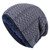 Unisex Winter Hats For Men & Women Mixed Color Design Warm Ski Beanie Hat Men Women Fur Lined Cotton Knitted Hat