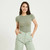 Women's New O Neck Solid T-Shirt Tops Short Sleeve Classic Basic Slim Tee Tops For Ladies Summer