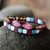 Bohemia Bracelet Women Colorful Seed Beads Plastic Beads 2 Strands Wrap Bracelet Women Tribal Bracelet Birthday Gift