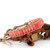 Natural Rice Shape Coral Stone Leather Bracelet Fashionable Leather Wrap Bracelet Coral Jewelry Wedding Gift