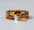 Unique Tiger Eye with Natural Stone Charm 3 Strands Wrap Bracelets Handmade Bohemian Weaving Cuff Bracelet