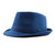 Spring Summer Men's Hat Solid Fedoras Hat For Men Women Retro Denim Bowler Hats Gentleman Jazz Caps Adult Classic Fedoras