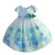 Kids Dress for Girls Lace Flower Wedding Tulle Elegant Princess Party Formal Gown Dresses for Children vestidos 2-7 years