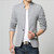 Blazer Men High Quality Suit Jacket Male Style Stand Collar Male Blazer Slim Fit Blazer Jacket