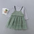 3-7 years high quality girls clothing set new spring autumn casual solid shirt + mesh dress kid children clothing