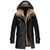 Genuine Leather Jacket Men Winter Real Fur Coat Natural Raccoon Fur Liner Sheepskin Coat Hooded Warm