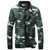 Geometric  Jakcet Parkas Men Autumn Winter Camouflage Slim Jacket Men Padded Mens Jackets Coat Parkas Overcoat Jacket