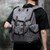 Tagdot Drawstring Anti-theft Backpack for Laptop 14 15 15.6 Inch Canvas Leisure Retro Teens Travel School Backpack Men