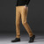 New spring High Quality Cotton Men Pants Straight Long Classic Business Casual Trousers Full pant Male Length Mid