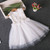 Summer Dress For Girls Dresses Kids Clothes Wedding Events Birthday Party Costumes Children Clothing with bows