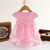 Summer New Baby Girls Infant Birthday Tutu Bow Clothes Party Jumpsuit Princess Romper Dress Free Ship Z5