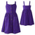 Teenage Kids Girls Summer Dresses Button Down Cotton Midi Dress Beach Sundress with Pockets for Holiday Party Casual Summer