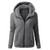 Women Hooded Fleece Coat Outwear Women's Long Sleeve Coats Jacket Winter Hooded Parka Plus Size 5XL