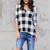 Women Plaid Shirts Autumn Long Sleeve Blouses White Shirt Office Lady Cotton Retro Shirt Tunic Casual Tops Plus Size 5xl