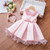 Cute Baby Girl Princess Dress With Beaded Ball Gown Clothes Summer Party Clothes Girls Dresses For Party And Wedding