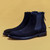 Men winter Boots Genuine cow leather chelsea boots brogue casual ankle flat shoes Comfortable quality Zipper dress boots