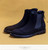 Men winter Boots Genuine cow leather chelsea boots brogue casual ankle flat shoes Comfortable quality Zipper dress boots