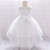 Infant Summer Baby Baptism White Dress 1st Year Birthday Dress Baby Princess Dress Flower Baby Girl Dresses Party And Wedding