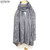 New Twill Crease Scarf Women Cotton and Linen Pleated Gradient Collar Shawl Wraps Lady Leopard Point Warm Scarves