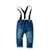 2pcs Kids Boy Clothes Set Cotton Baby Boy Clothing Blue Shirt+Suspender Pants Gentleman Boys Clothing Birthday Party Kids Outfit