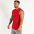 Running Vest Gym Tank Top Bodybuilding Fitness Men Cotton Workout Singlets Plus Size O-Neck Sporting Muscle Sleeveless Shirt