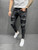Skinny Jeans Men Beggar Ripped Jeans Stretch Zipper Denim Hip-hop Casual Men Jeans