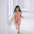 Children Beach Style Dress Summer Girls Sweet Floral Linen Cotton Dresses Kids Fancy Floral Frocks 1-10 years Clothing