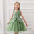 Summer Embroidery Dress Girl Kids Dresses For Girls Children Clothes Solid Princess Dress Elegant Party And Wedding Dress