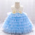 Baby Girls Infant Girls 1st Year Birthday Party Dress Lace Tutu Newborn Baby Baptism Dress Kids Princess Dress Costume
