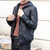 mens slim male jacket autumn and winter youth leather jacket with hood, stylish, simple and versatile trendy men's jacket