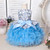 Toddler Baby Girl Infant Dress Lace Cake Tutu Baby Girl Wedding Party Dress Princess Kids Dress for Baby 1st Year Birthday